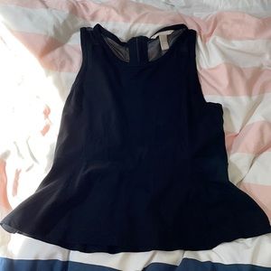 Banana Republic Peplum Top Petite